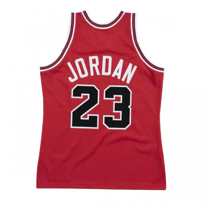 Michael Jordan Chicago Bulls Red '88 Mitchell &amp; Ness NBA Jersey - The Shot Edition