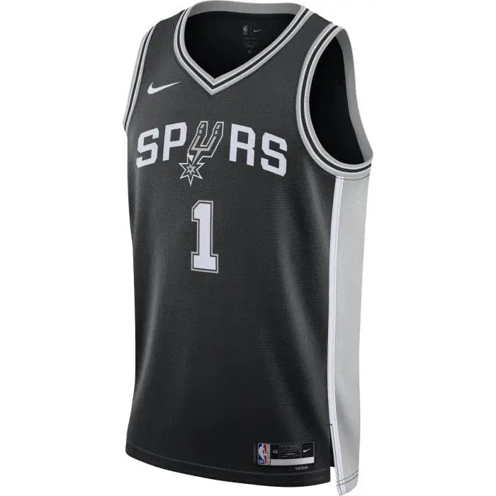 Maillot NBA Enfant Victor Wembanyama San Antonio Spurs Nike Icon