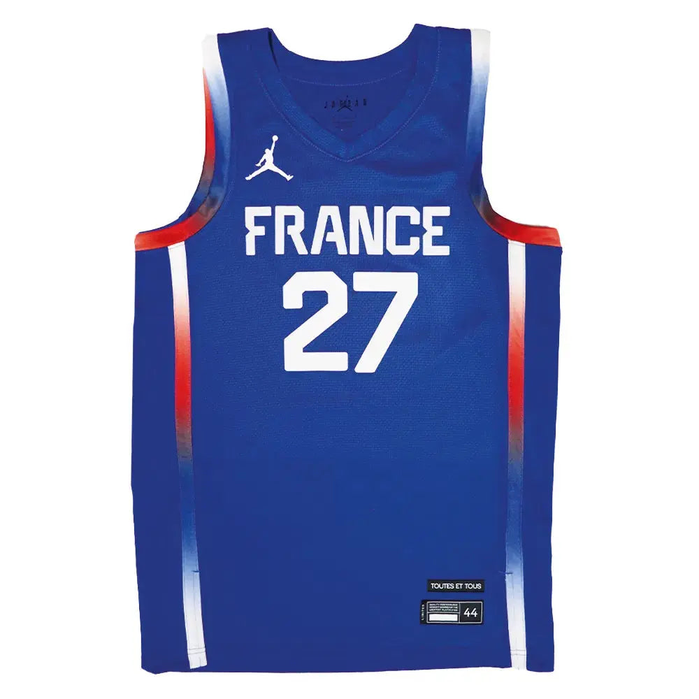 Maillot Rudy Gobert Team France Jordan Limited Road - YamaKits