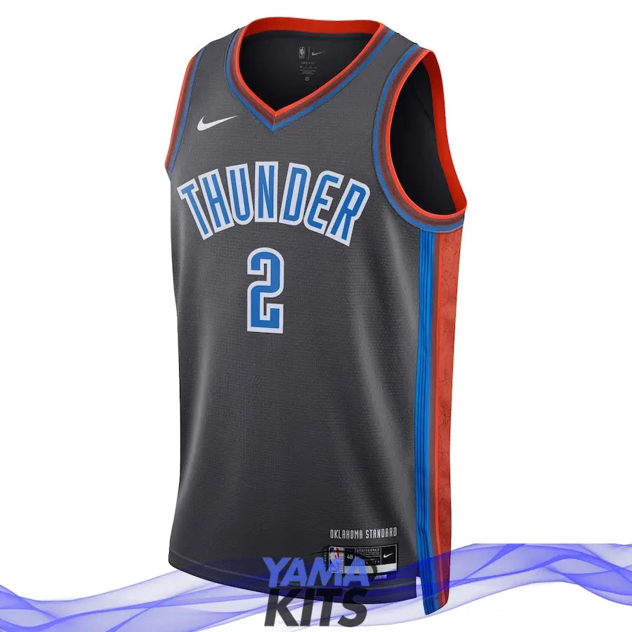 OKLAHOMA CITY THUNDER JERSEY - CITY EDITION 2023