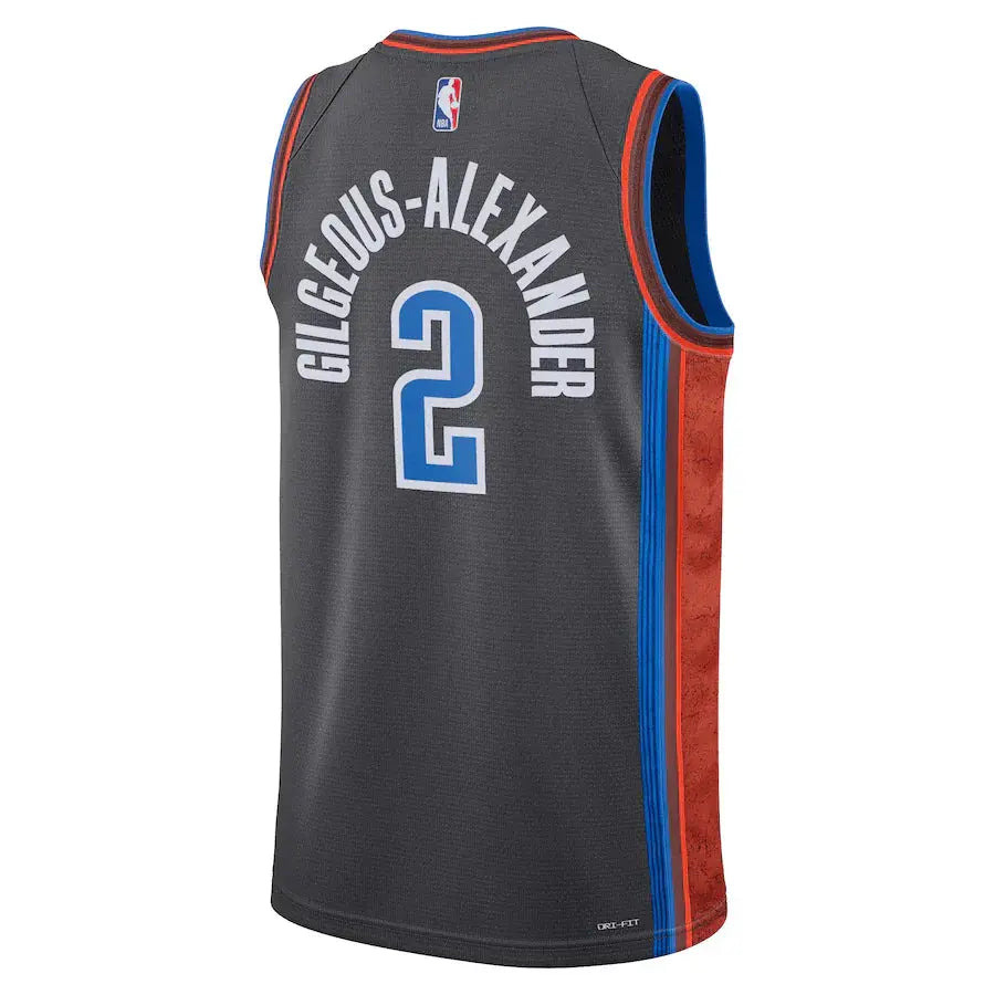 OKLAHOMA CITY THUNDER JERSEY - CITY EDITION 2023