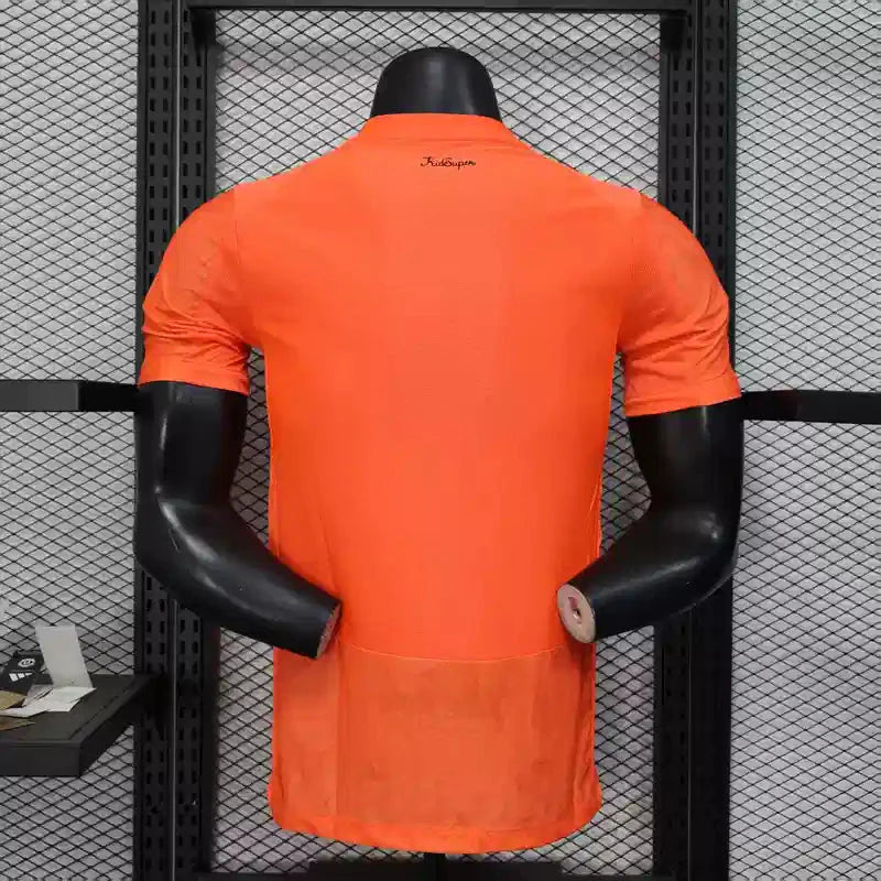 MAILLOT MANCHESTER CITY EXTERIEUR "Orange" 2025/2026 Version Player YamaKits Foot